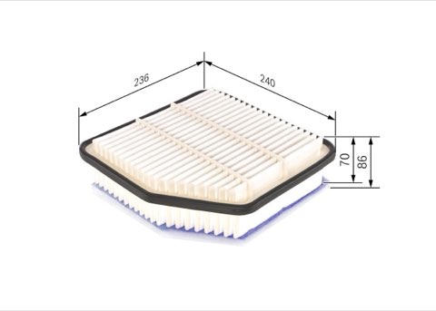 Bosch F 026 400 176 Air Filter, photo 2