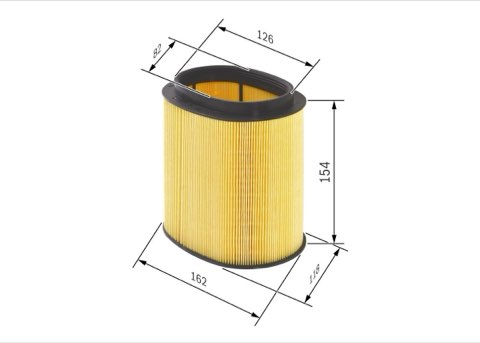 Bosch F 026 400 213 Air Filter, photo 2