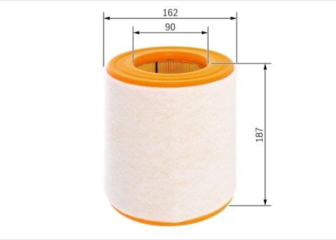 Bosch F 026 400 261 Air Filter, photo 2