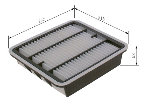 Bosch F 026 400 306 Air Filter, photo 2