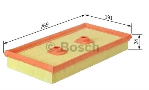 Bosch F 026 400 342 Air Filter, photo 3