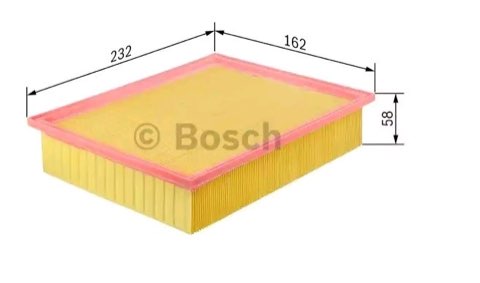 Bosch F 026 400 345 Air Filter, photo 2