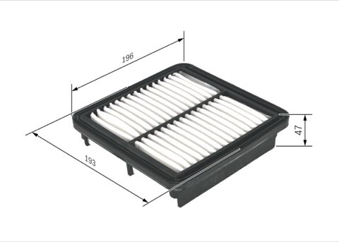 Bosch F 026 400 352 Air Filter, photo 2