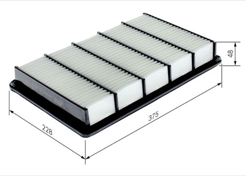 Bosch F 026 400 362 Air Filter, photo 2