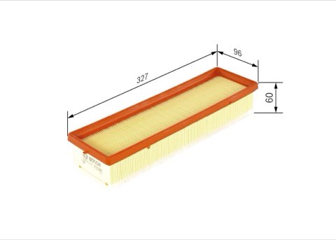 Bosch F 026 400 377 Air Filter, photo 2
