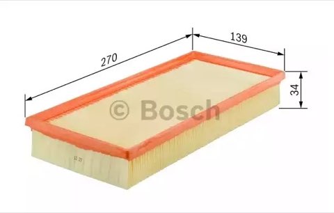 Bosch F 026 400 378 Air Filter, photo 3