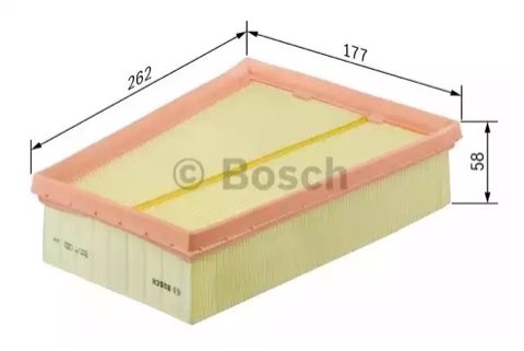 Bosch F 026 400 380 Air Filter, photo 3