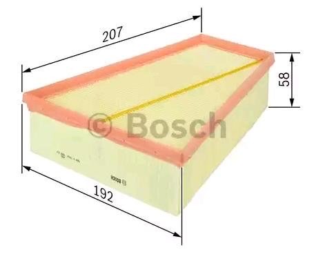 Bosch F 026 400 386 Air Filter, photo 2