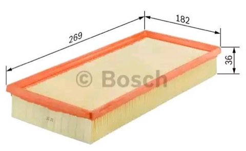 Bosch F 026 400 415 Air Filter, photo 2
