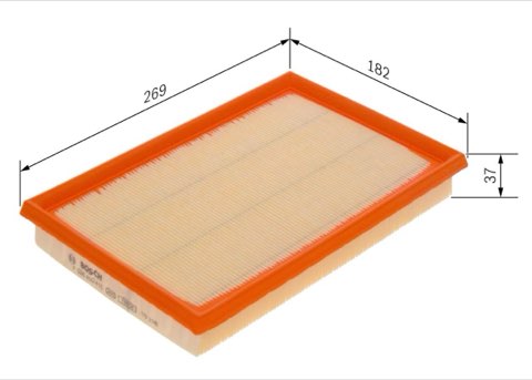 Bosch F 026 400 415 Air Filter, photo 3