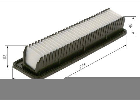 Bosch F 026 400 416 Air Filter, photo 2
