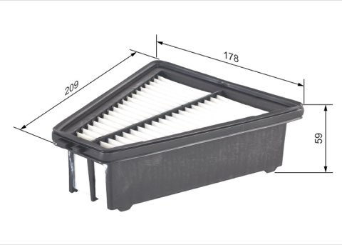 Bosch F 026 400 417 Air Filter, photo 2