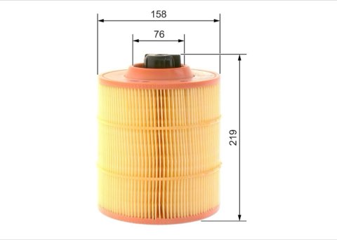 Bosch F 026 400 430 Air Filter, photo 2