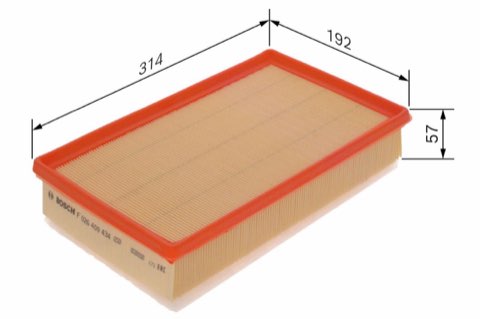 Bosch F 026 400 434 Air Filter, photo 2