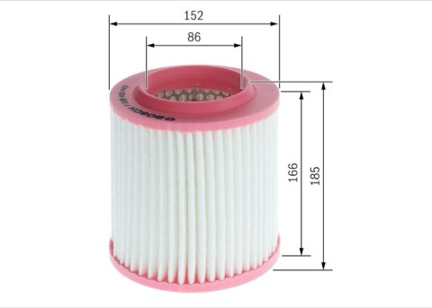 Bosch F 026 400 443 Air Filter, photo 2