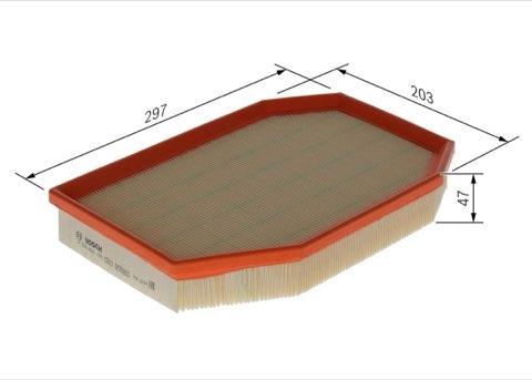 Bosch F 026 400 476 Air Filter, photo 2
