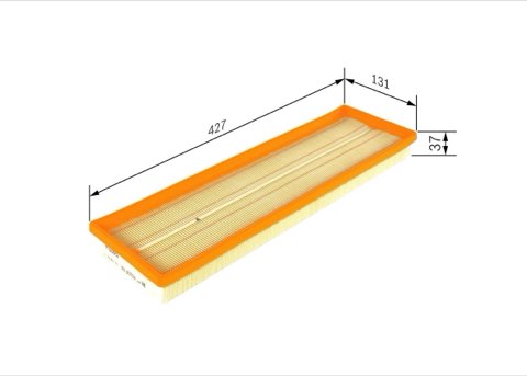 Bosch F 026 400 478 Air Filter, photo 2