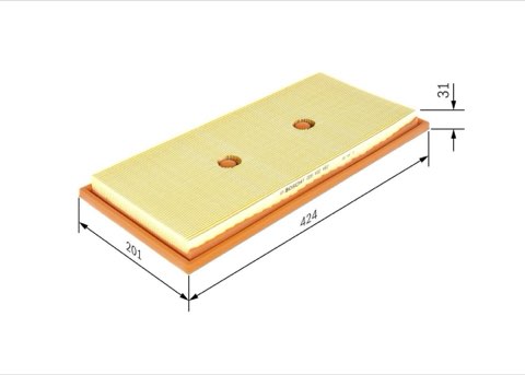Bosch F 026 400 482 Air Filter, photo 2