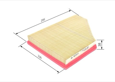 Bosch F 026 400 484 Air Filter, photo 2