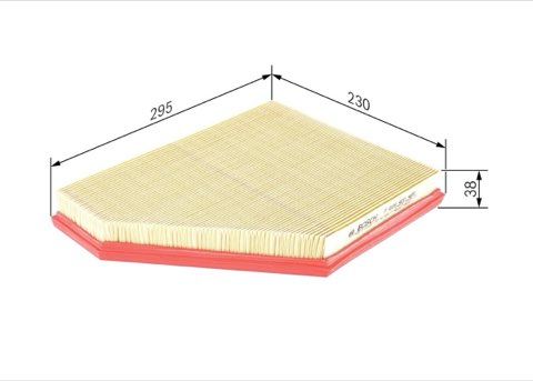 Bosch F 026 400 485 Air Filter, photo 2