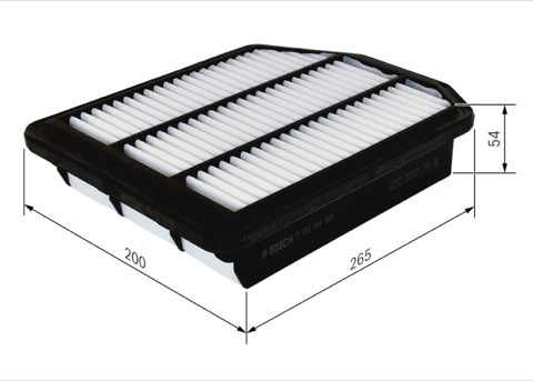 Bosch F 026 400 522 Air Filter, photo 2