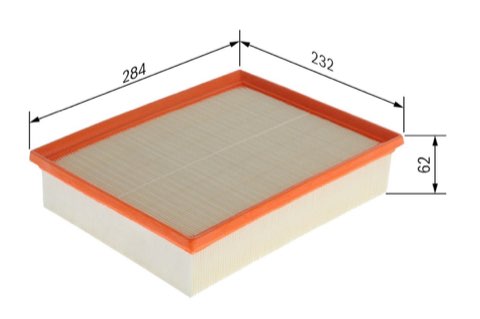 Bosch F 026 400 556 Air Filter, photo 2