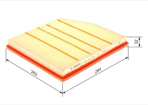 Bosch F 026 400 575 Air Filter, photo 2