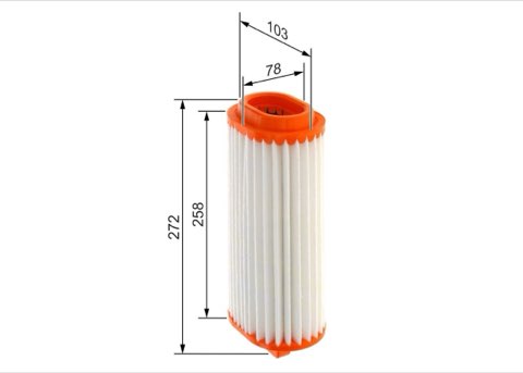 Bosch F 026 400 578 Air Filter, photo 2