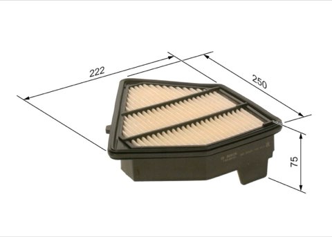 Bosch F 026 400 583 Air Filter, photo 2