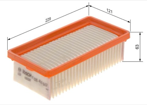 Bosch F 026 400 607 Air Filter, photo 2