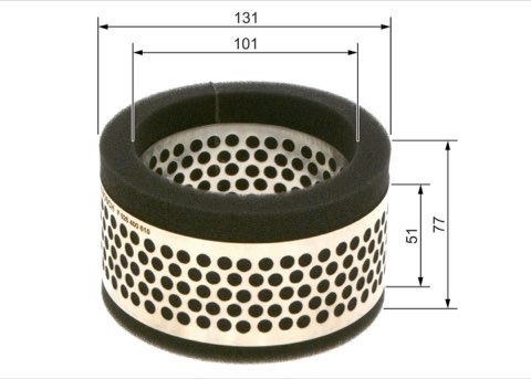 Bosch F 026 400 610 Air Filter, photo 2