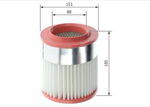 Bosch F 026 400 629 Air Filter, photo 2
