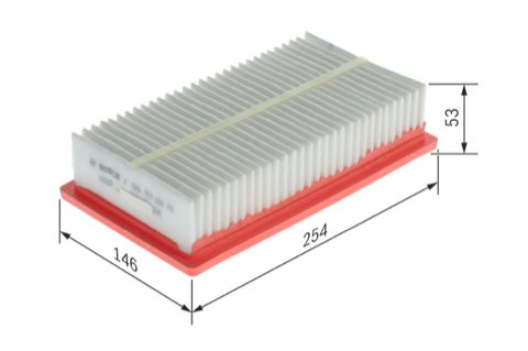 Bosch F 026 400 634 Air Filter, photo 2
