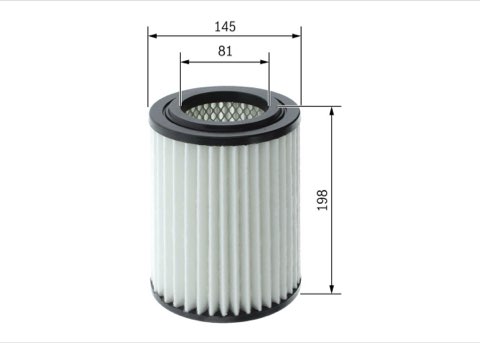 Bosch F 026 400 665 Air Filter, photo 2