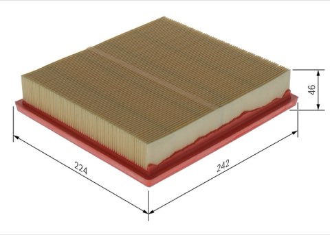 Bosch F 026 400 668 Air Filter, photo 2