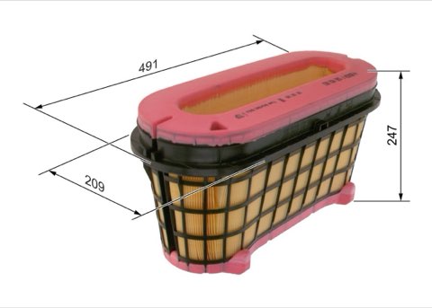 Bosch F 026 400 683 Air Filter, photo 2
