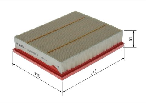 Bosch F 026 400 690 Air Filter, photo 2