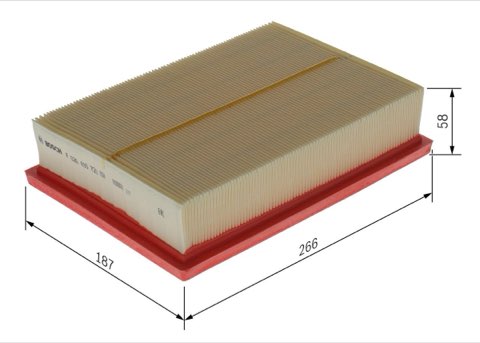 Bosch F 026 400 720 Air Filter, photo 2