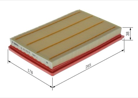 Bosch F 026 400 722 Air Filter, photo 2
