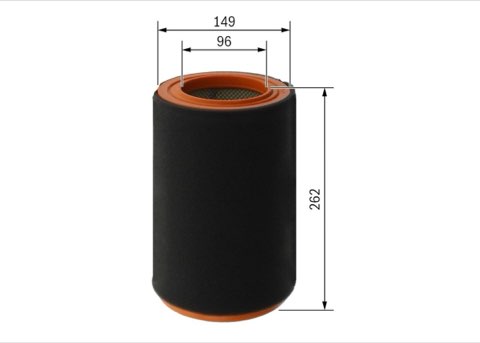 Bosch F 026 400 736 Air Filter, photo 2