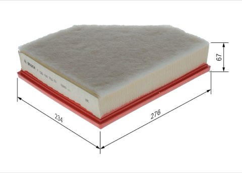 Bosch F 026 400 753 Air Filter, photo 2