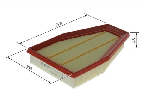 Bosch F 026 400 755 Air Filter, photo 2