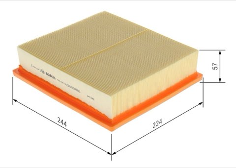 Bosch F 026 400 780 Air Filter, photo 2