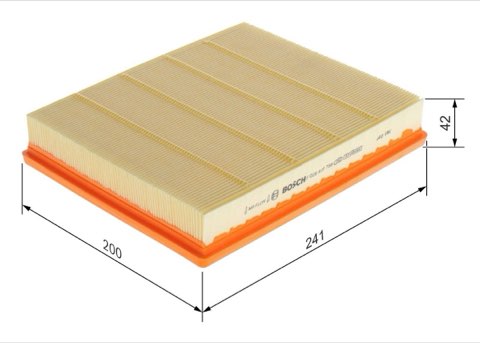 Bosch F 026 400 786 Air Filter, photo 2