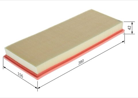 Bosch F 026 400 791 Air Filter, photo 2