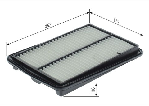 Bosch F 026 400 798 Air Filter, photo 2