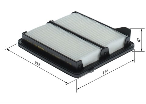 Bosch F 026 400 811 Air Filter, photo 2