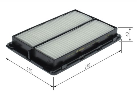 Bosch F 026 400 828 Air Filter, photo 2