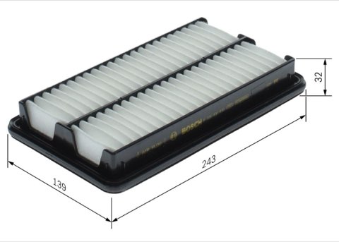 Bosch F 026 400 830 Air Filter, photo 2