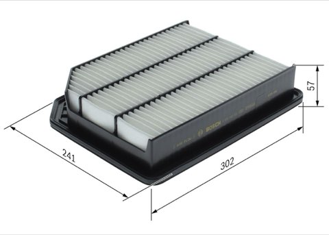Bosch F 026 400 831 Air Filter, photo 2